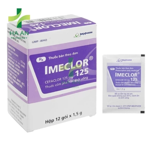 Thuốc Uống Imeclor 125Chi nhánh 3 - Công ty cổ phần dược phẩm Imexpharm tại Bình Dương