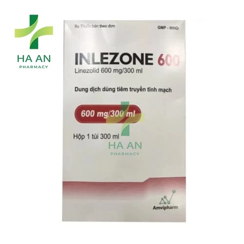 Thuốc Thuốc tiêm truyền Inlezone 600Công ty cổ phần dược phẩm Am Vi