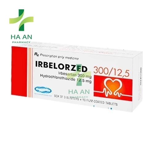 Thuốc Uống Irbelorzed 300/12,5 Công ty CPDP SaVi