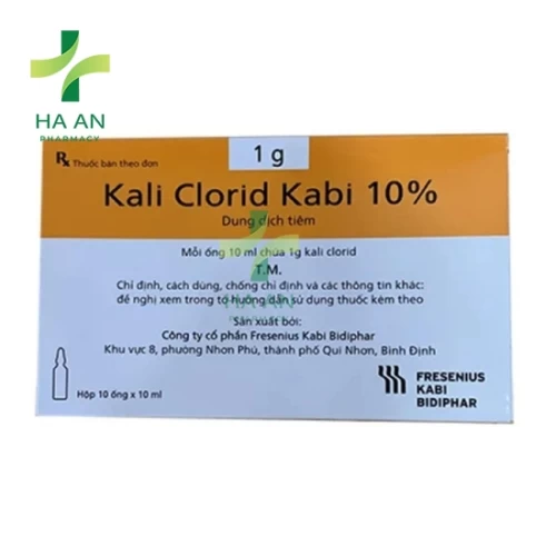 Thuốc Tiêm Kali Clorid Kabi 10%Cty CP Fresenius Kabi Việt Nam