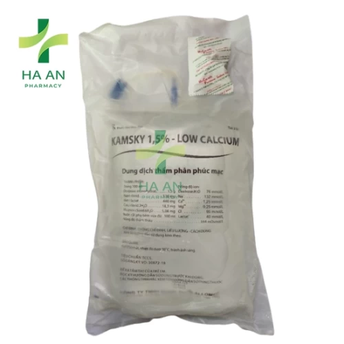 Thuốc Dung dịch thẩm phân Kamsky 1,5%-Low calcium Công ty TNHH Dược phẩm Allomed