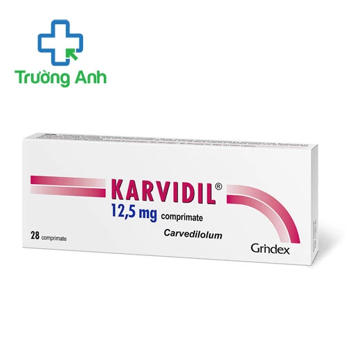 Thuốc Uống Karvidil 12.5mgJSC "Grindeks"