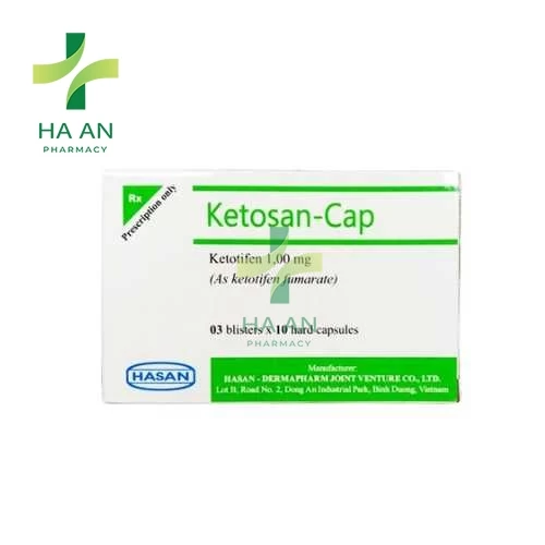 Thuốc Uống Ketosan-CapCông Ty TNHH Liên Doanh Hasan – Dermapharm