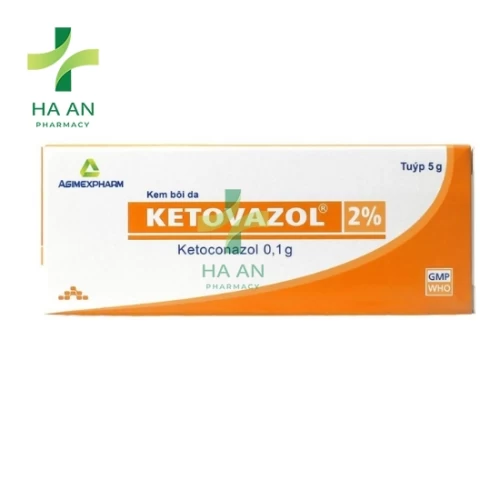 Thuốc Dùng ngoài Ketovazol 2%Cty CPDP Agimexpharm