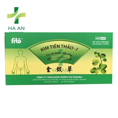 Thuốc Uống Kim tiền thảo –FCông Ty TNHH Dược Phẩm Fitopharma