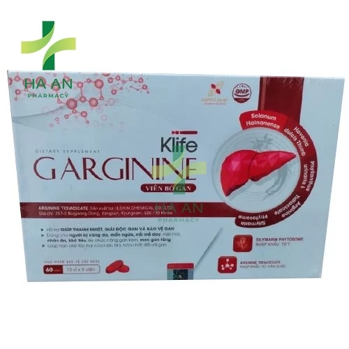 Klife Garginine Viên Bổ Gan