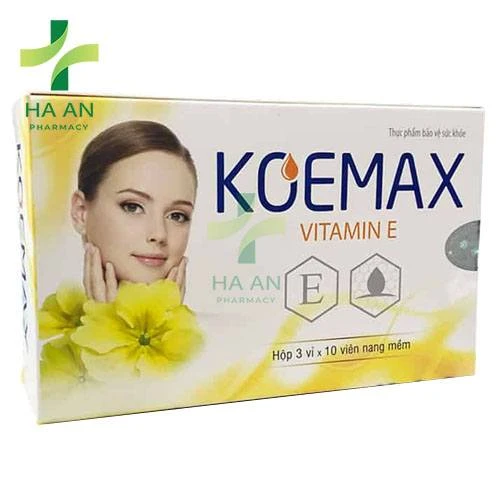  Koemax hỗ trợ chống oxy hóa, làm đẹp da