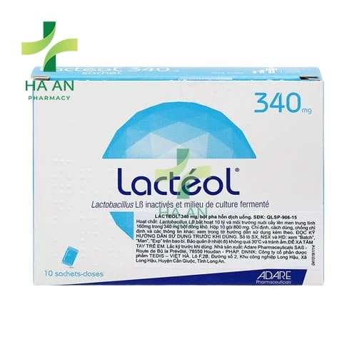 Thuốc Uống LACTEOL 340mgAdare Pharmaceuticals S.A.S 