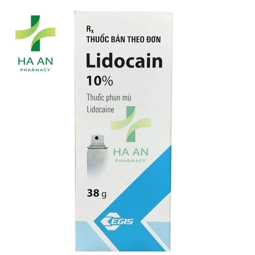 Thuốc Phun mù LidocainEgis Pharmaceuticals Private Limited Company