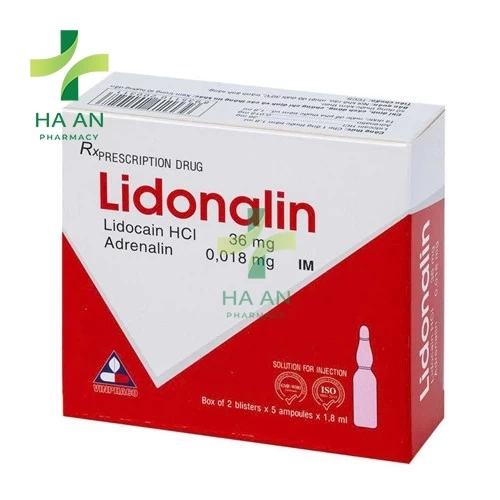 Thuốc Tiêm Lidonalin Công Ty Cổ Phần Dược Phẩm Vĩnh Phúc