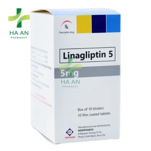 Thuốc Uống Linagliptin 5Công ty cổ phần dược Medipharco