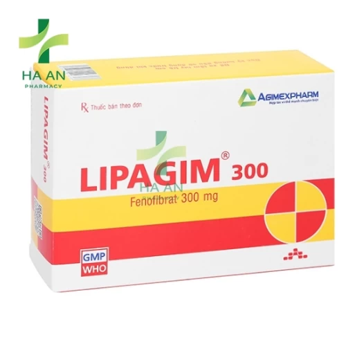 Thuốc Uống Lipagim 300Công ty CPDP Agimexpharm