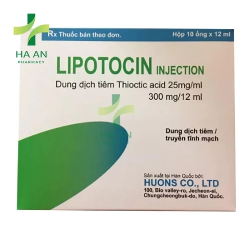 Thuốc Tiêm Lipotocin InjectionHuons co.,Ltd; Republic of Korea-Korea