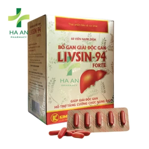 Bổ Gan Giải Độc Gan Livsin - 94 Forte