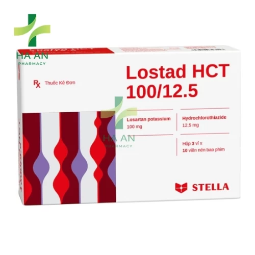 Thuốc Uống Lostad HCT 100/12.5 - Stellapharm
