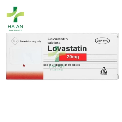 Thuốc Uống Lovastatin 20mgCông Ty Cổ Phần Dược Phẩm Tv.pharm