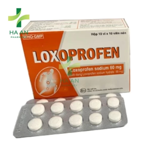 Thuốc Uống LoxoprofenCông Ty Cổ Phần Dược Phẩm Khánh Hòa