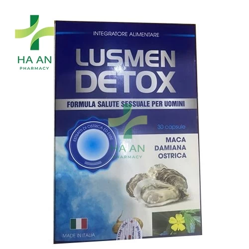  Lusmen Detox tăng cường sinh lý nam giới