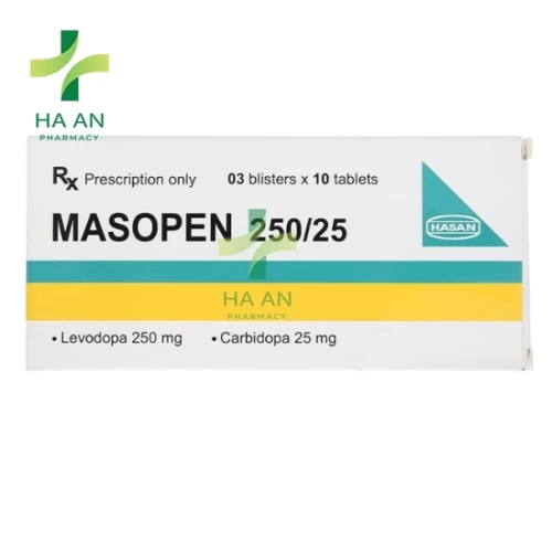 Thuốc Uống Masopen 250/25 Công Ty TNHH Liên Doanh Hasan – Dermapharm
