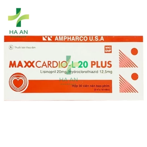 Thuốc Uống Maxxcardio-L 20 Plus - Ampharco U.S.A