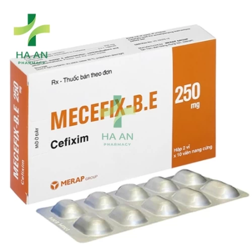Thuốc Uống MECEFIX-B.E 250MGCông ty Cổ Phần Tập Đoàn Merap