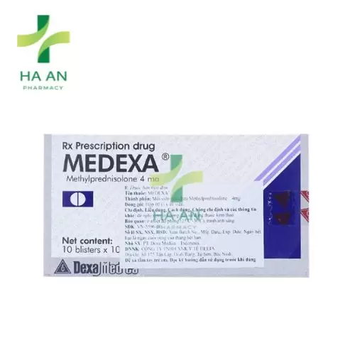 Medexa 4 - Methylprednisolone PT Dexa Medica