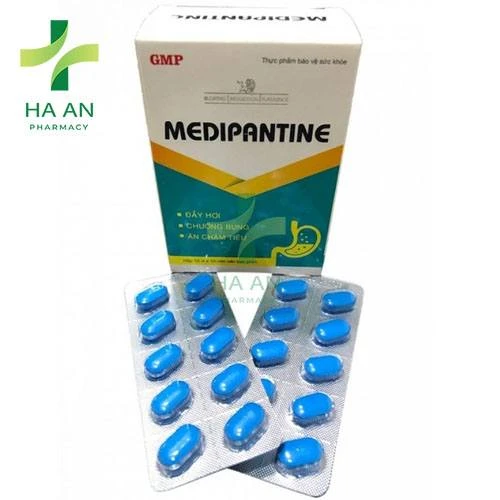 Medipantine Hỗ trợ điều trị đầy hơi, chướng bụng, ăn chậm tiêu