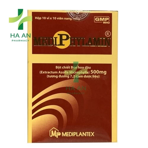 Thuốc Uống Mediphylamin 500mg- Mediplantex