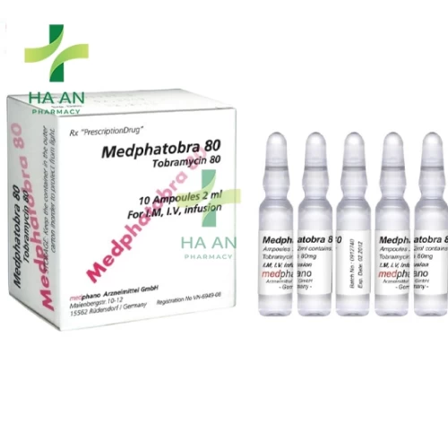 Thuốc Thuốc tiêm Medphatobra 80Medphano Arzneimittel GmbH