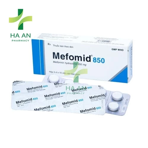 Thuốc Uống MEFOMID 850Công ty CP Dược - Trang Thiết bị y tế Bình Định (Bidiphar)