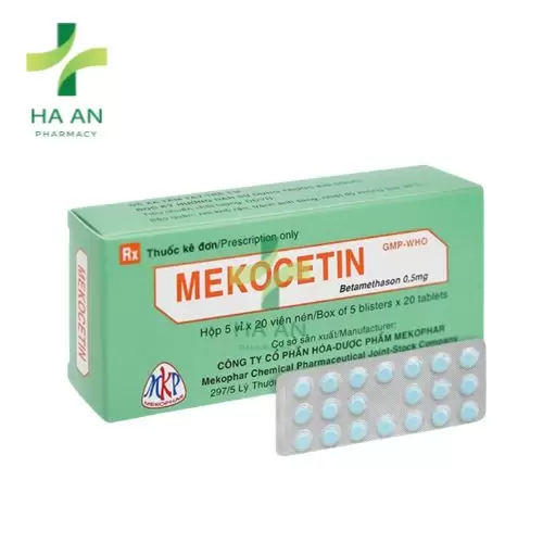 Mekocetin - Betamethason 0,5mg Mekophar