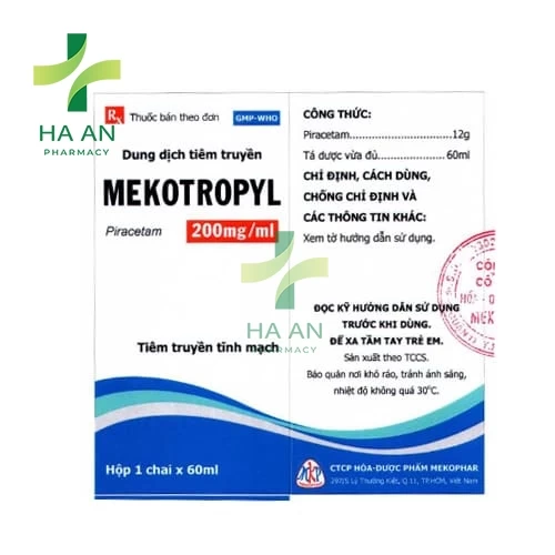 Thuốc Tiêm truyền Mekotropyl 200mg/mlCông Ty Cổ Phần Hóa-Dược Phẩm Mekophar