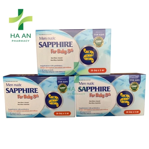 Men Nước Sapphire For Baby 3Th