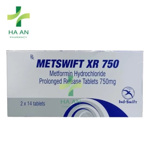 MetSwift XR 750 - Metformin 750mg Ind Swift