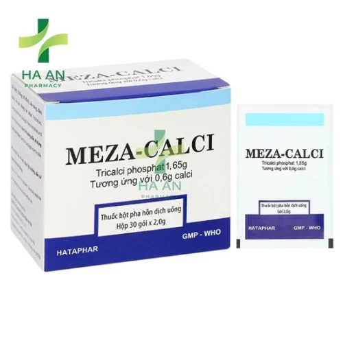 Thuốc Uống Meza-CalciCông ty cổ phần dược phẩm Hà Tây