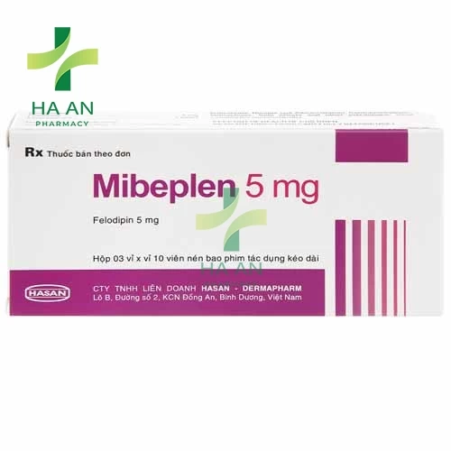 Thuốc uống Mibeplen 5mgCông Ty TNHH Liên Doanh Hasan – Dermapharm
