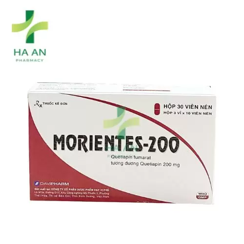 Morientes-200 - Quetiapin Davipharm