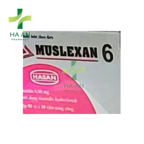 Thuốc uốngMuslexan 6 Công Ty TNHH Liên Doanh Hasan – Dermapharm