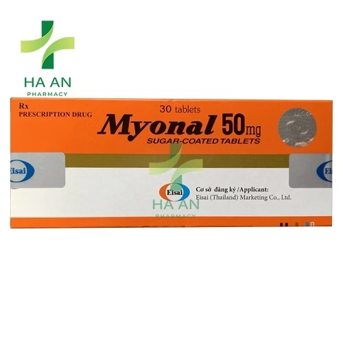Thuốc Uống Myonal 50mgBushu Pharmaceuticals Ltd. Misato Factory