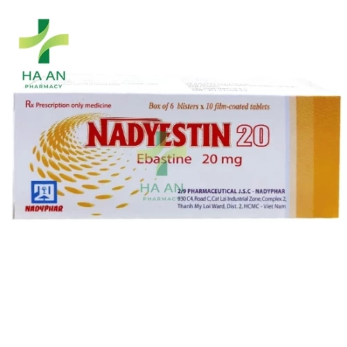 Thuốc Uống NADYESTIN 20Công ty cổ phần dược phẩm 2/9