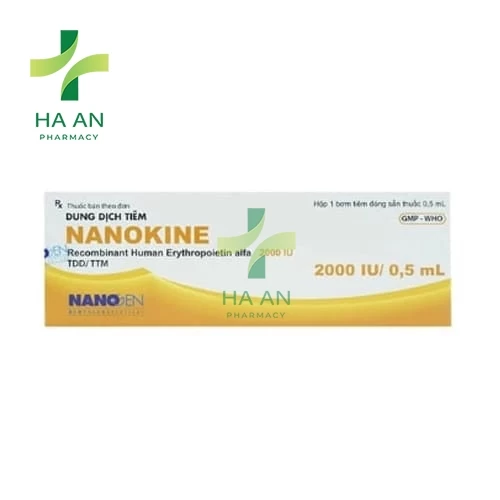 Thuốc Tiêm NanokineCông ty cổ phần Công nghệ sinh học Dược Nanogen