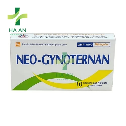 Thuốc Đặt phụ khoa Neo-GynoternanCông Ty Cổ Phần Hóa-Dược Phẩm Mekophar