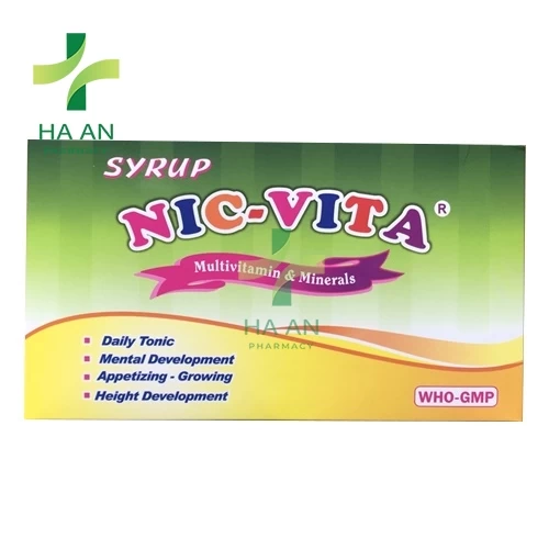 Thuốc Uống Nic-Vita Siro Công Ty TNHH Dược Phẩm Usa - Nic
