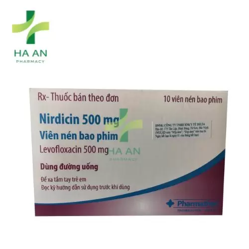 Nirdicin 500mg - Levofloxacin Pharmathen S.A