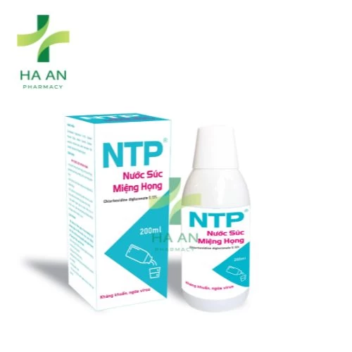 Nước súc miệng họng NTP