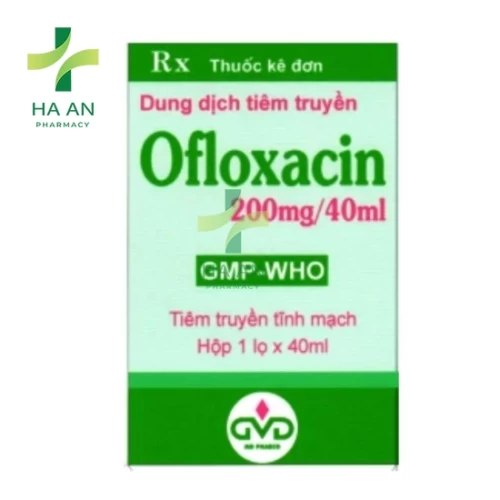 Thuốc Tiêm truyền Ofloxacin 200mg/40mlCông ty CP Dược Phẩm Minh Dân