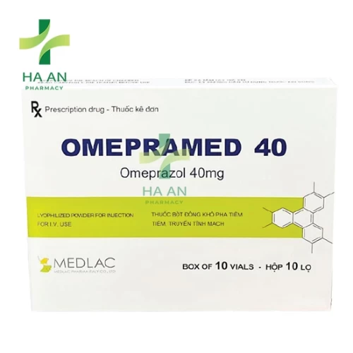 Thuốc Tiêm Omepramed 40Công ty TNHH sản xuất dược phẩm Medlac Pharma Italy