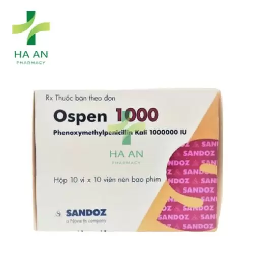 Ospen 1000 - Phenoxymethylpenicillin Sandoz