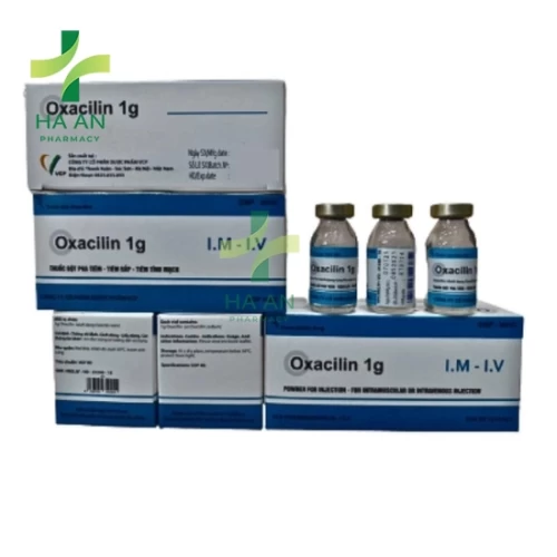 Thuốc Tiêm Oxacilin 1gCông ty CPDP Minh Dân