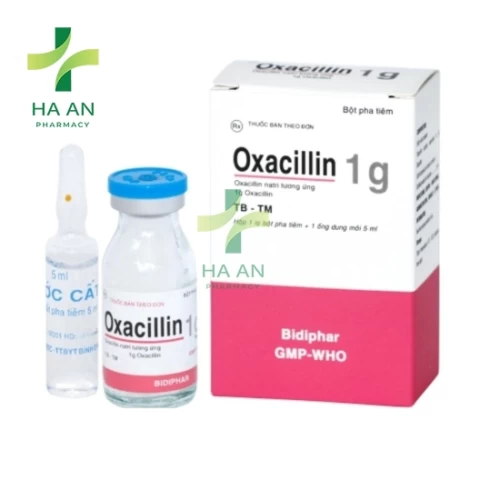 Thuốc Tiêm Oxacillin 1gCông Ty Cổ Phần Dược – Trang Thiết Bị Y Tế Bình Định (Bidiphar)